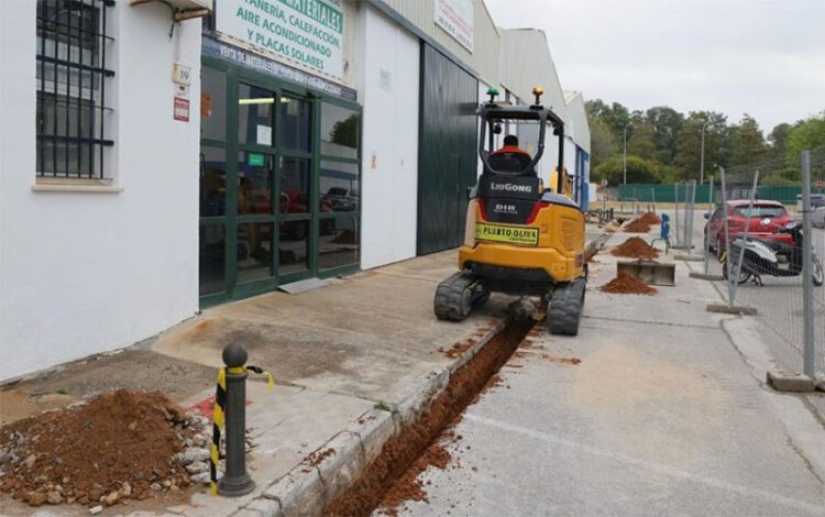 Un día de obras, semanas atrás / FOTO: Ayto.