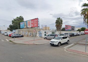 La parcela desde una de sus esquinas