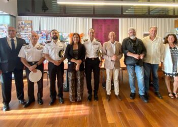 Presentando los actos del 60 aniversario de la Riada / FOTO: Ayto.