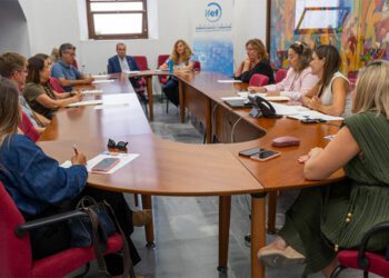 Un momento de la reunión de la Mesa de Turismo / FOTO: Ayto.