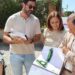 El alcalde presenta el proyecto de obras a vecinos a pie de carretera / FOTO: Ayto.
