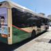 Uno de los autobuses polémicos en servicio / FOTO: Eulogio García