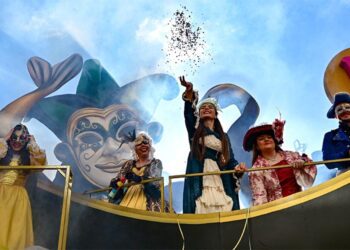 Estampa de la cabalgata del último Carnaval / FOTO: Eulogio García