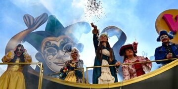 Estampa de la cabalgata del último Carnaval / FOTO: Eulogio García
