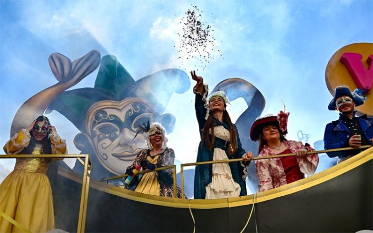 Estampa de la cabalgata del último Carnaval / FOTO: Eulogio García