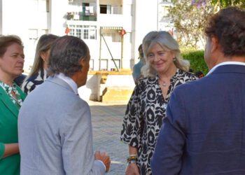 Colombo y Román cara a cara / FOTO: Junta
