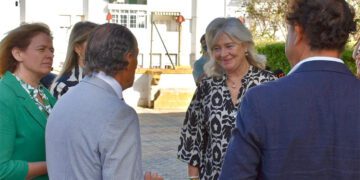Colombo y Román cara a cara / FOTO: Junta