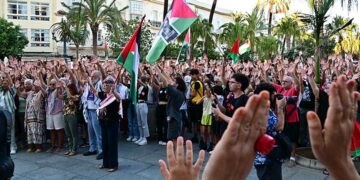 Concentrados en San Juan de Dios / FOTO: Eulogio García