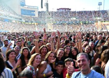 Ambiente del concierto de 2024 de Manuel Carrasco / FOTO: Eulogio García