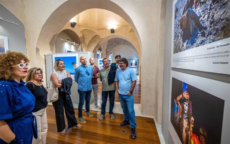 Visita inaugural junto a la concejala de Cultura / FOTO: Ayto.