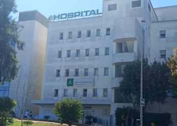 Entrada al Hospital de Jerez / FOTO: CCOO