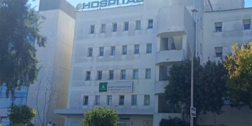 Entrada al Hospital de Jerez / FOTO: CCOO