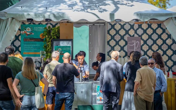 Primeros visitantes al parque en la jornada inaugural / FOTO: Ayto.