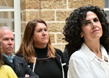 Lorena Mejías en un acto en la Diputación / FOTO: Eulogio García