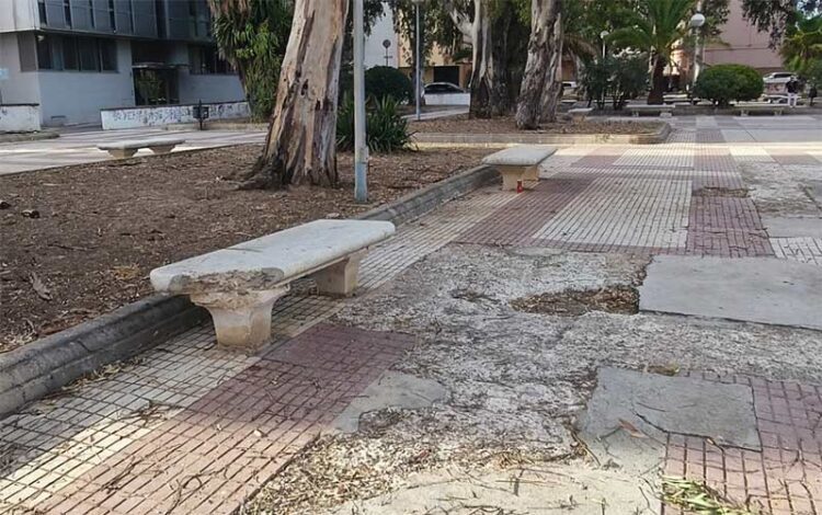 Un vistazo al parque que habla por sí solo / FOTO: PSOE