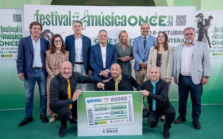 En la presentación del festival / FOTO: Fernando Ruso (ONCE)