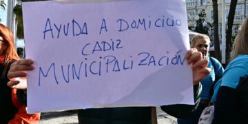 Una pasada protesta de la plantilla / FOTO: Eulogio García