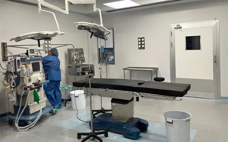 Uno de los quirófanos adecentados de San Carlos / FOTO: Junta