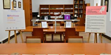 La sala de consultas del Archivo durante la Semana de los Archivos / FOTO: Eulogio García