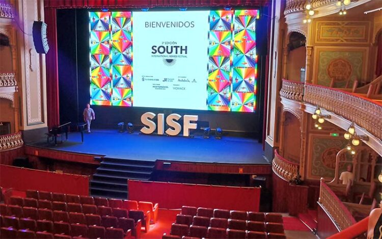 El Teatro Falla listo para la gala inaugural del South 2025 / FOTO: DBC