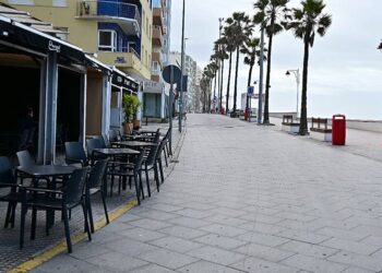 Días grises, terrazas vacías / FOTO: Eulogio García