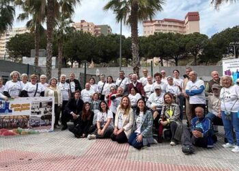 La entidad conmemorando el Día Mundial del Parkinson el pasado abril / FOTO: Ayto.