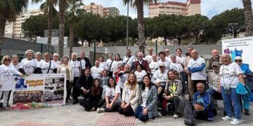 La entidad conmemorando el Día Mundial del Parkinson el pasado abril / FOTO: Ayto.