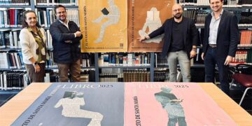 Presentando los carteles de la Feria del Libro 2025 / FOTO: Ayto.