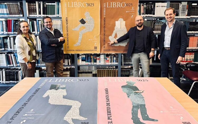 Presentando los carteles de la Feria del Libro 2025 / FOTO: Ayto.