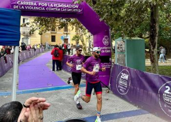 Punto de salida y llegada de la carrera morada / FOTO: Ayto.