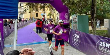 Punto de salida y llegada de la carrera morada / FOTO: Ayto.