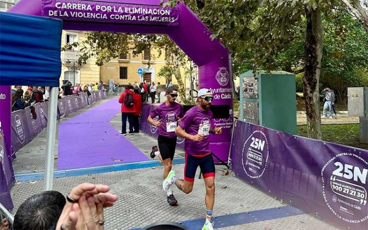 Punto de salida y llegada de la carrera morada / FOTO: Ayto.