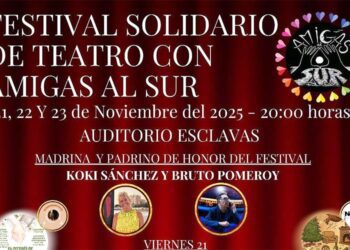 Detalle del cartel del festival solidario