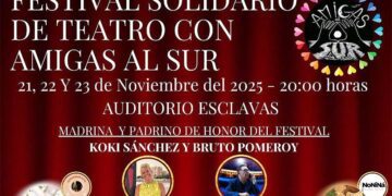 Detalle del cartel del festival solidario