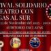 Detalle del cartel del festival solidario