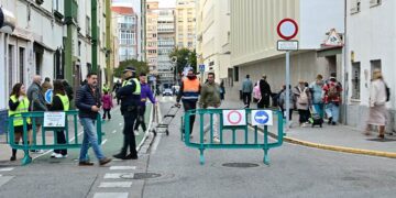 El concejal Verdulla supervisando el operativo / FOTO: Eulogio García