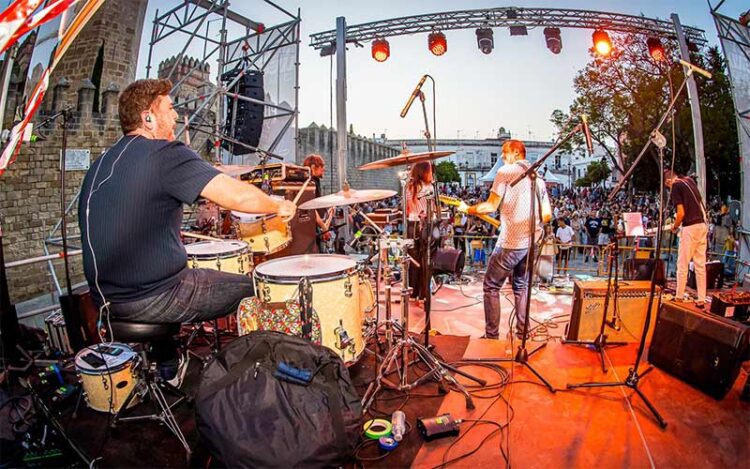 Detergente Líquido actuando en el último Monkey Weekend / FOTO: Javier Rosa (MW)