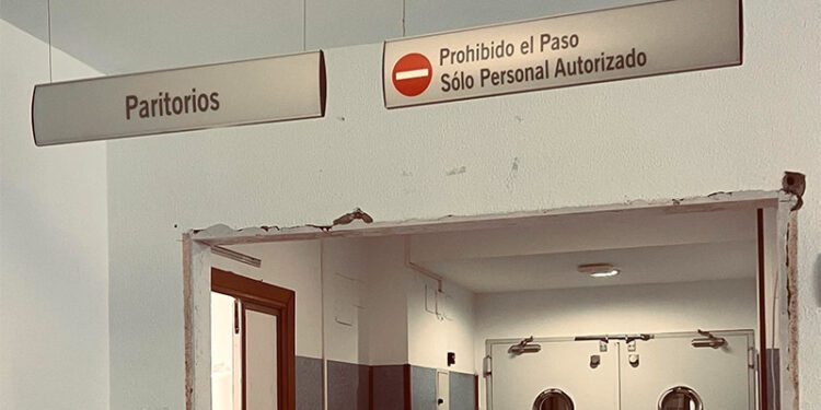 Entrada a la zona de paritorios / FOTO: CCOO