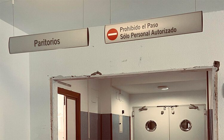 Entrada a la zona de paritorios / FOTO: CCOO