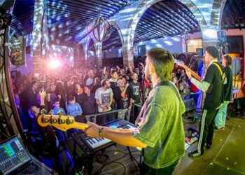 Sanguijuelas del Guadiana actuando en la Bodega del Castillo / FOTO: Javier Rosa (MW)