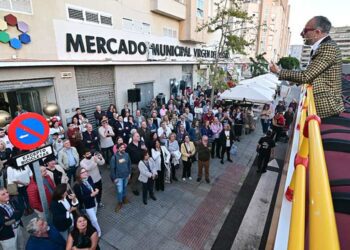 Manolo Morera pregonando la apertura / FOTO: Eulogio García