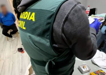Uno de los registros de la operación Aguileo / FOTO: Guardia Civil