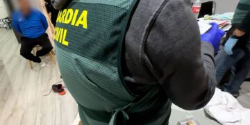 Uno de los registros de la operación Aguileo / FOTO: Guardia Civil
