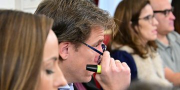Pablo Otero en el pleno de este mes de noviembre / FOTO: Eulogio García