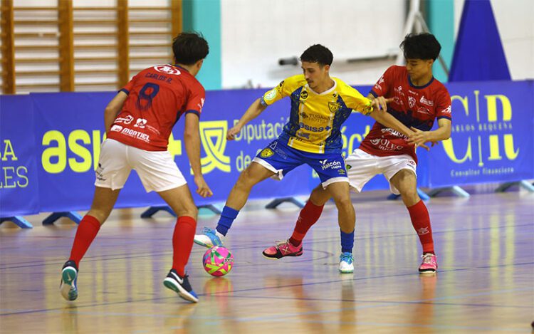 Un momento del último partido liguero en casa / FOTO: CD Virgili Cádiz