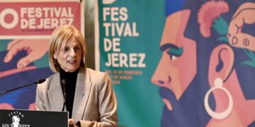 La alcaldesa no ha faltado en la presentación del festival / FOTO: Ayto.