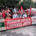 Concentración a las puertas del Ayuntamiento de Jerez / FOTO: CCOO
