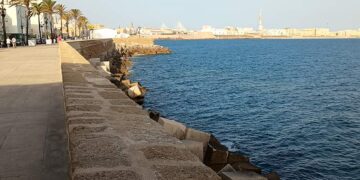 Vista de Cádiz desde el Campo del Sur / FOTO: DBC