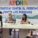 Justificando la convocatoria, en rueda de prensa / FOTO: Apdha