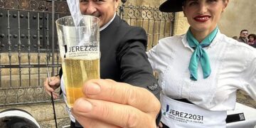 Una de las actividades promocionales de Jerez 2031 durante las navidades / FOTO: Ayto.